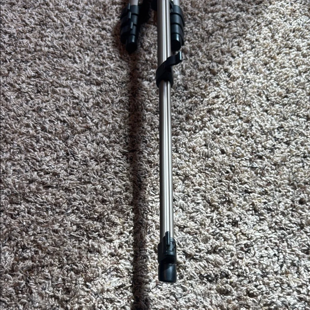 Adjustable Black and Silver Tripod
